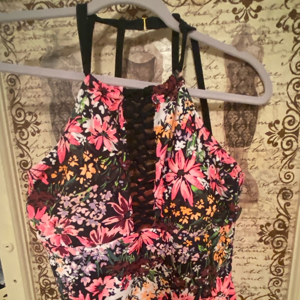 Black and floral new with tags